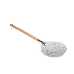 Pelle à pizza ronde perforée civita