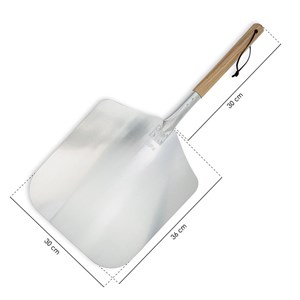 Pelle à pizza rectangulaire en aluminium