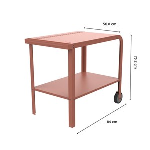 Desserte vallone terracotta