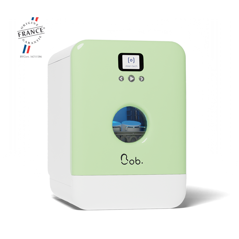 Daan Tech - Bob mini lave-vaisselle-vert amande