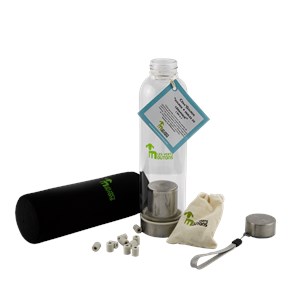 Gourde 50cl 10 perles de céramique