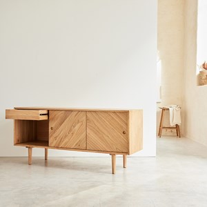 Buffet en mindi massif 160 cm