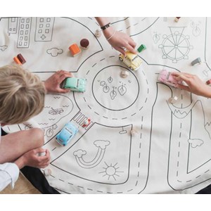 Tapis et sac de rangement playville