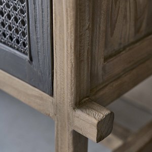 Buffet en pin massif recyclé