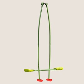 Siège balançoire double face à face