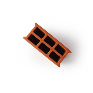 Parpaing - pot à crayons terracotta