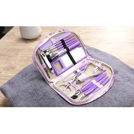 Kit manucure  de 18pièces « lavander »