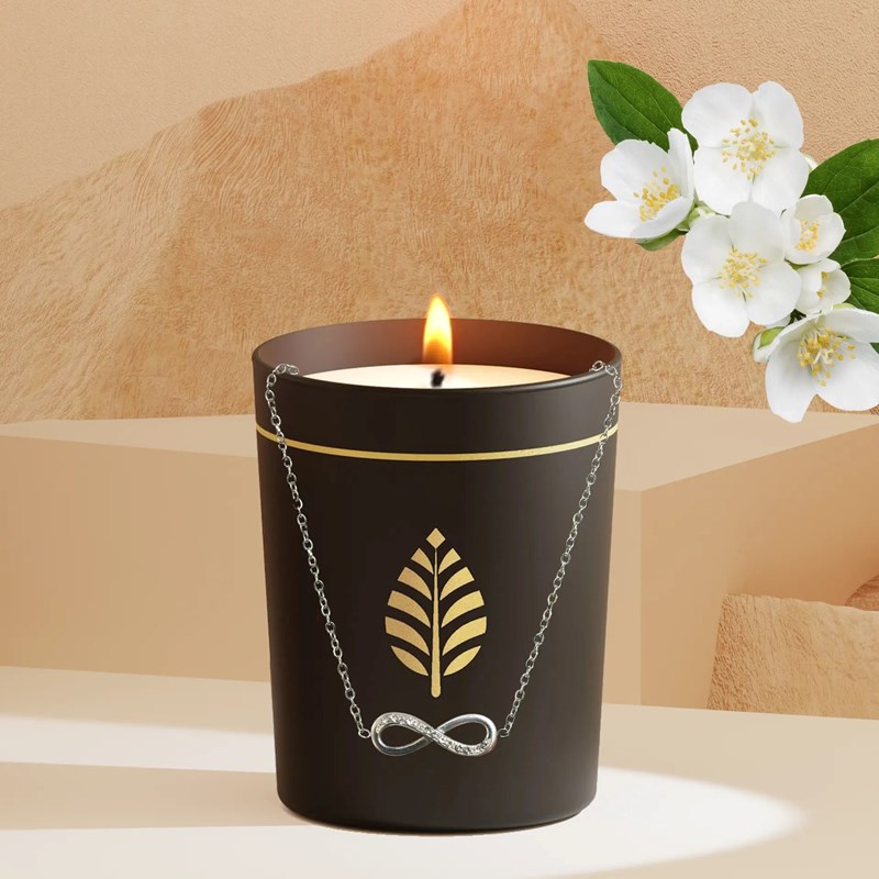 Les Merveilleuses Bougies Bijoux - Bougie bijou cadeau bracelet infinity
