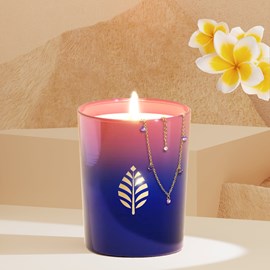 Bougie bijou cadeau bracelet gouttes