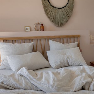 Parure de lit brodée 260x240 cm