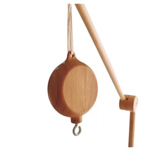 Mobile bebe boite a musique en bois