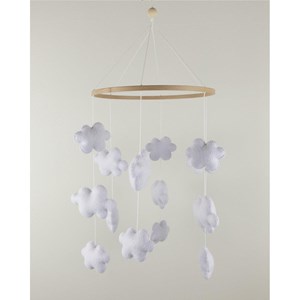 Mobile bébé nuages fait main