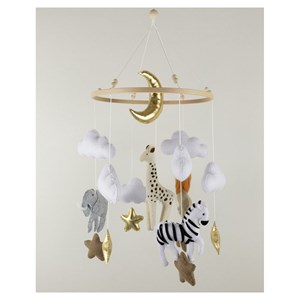 Mobile safari en bois fait main