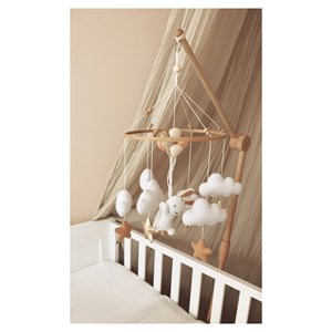 Mobile bébé lapin fait main