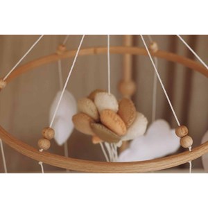 Mobile bébé lapin fait main