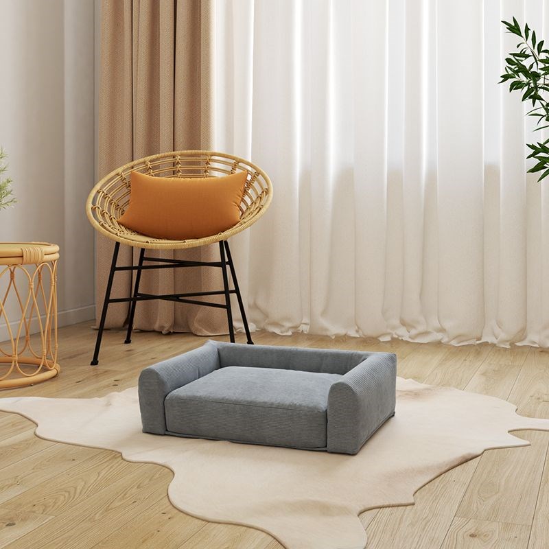 Beau Rivage - Panier pour animaux tissu leonard