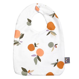 Bavoir en coton, doublé bambou clem