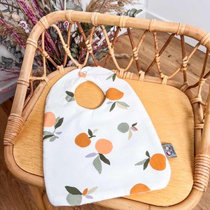 Bavoir en coton clem