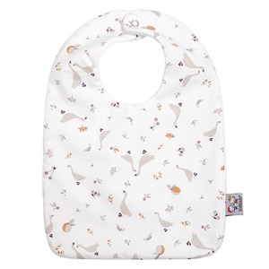Bavoir double face coton et bambou