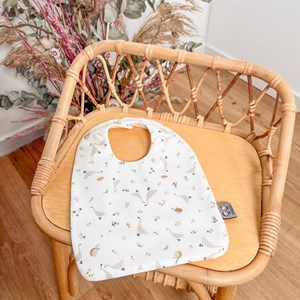 Bavoir en coton sidonia