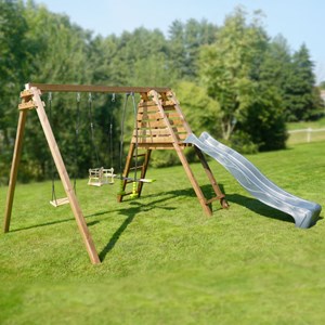 Balançoire objectif nature 3 agrès et to