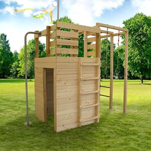 Maisonnette en bois multi activités