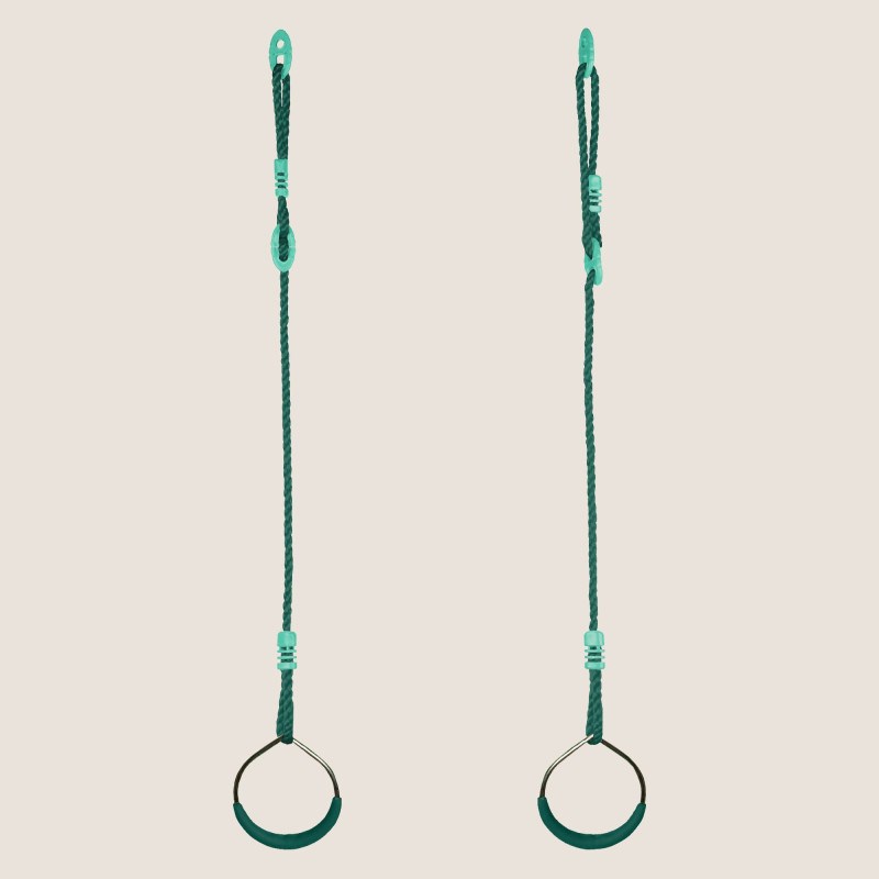 Anneaux de gymnastique agrès balançoire