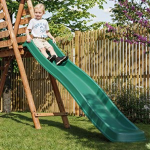 Glissière toboggan double vague pour por