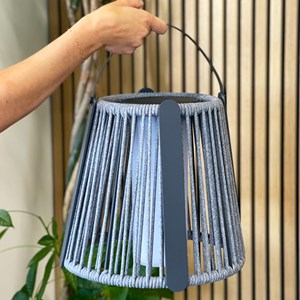 Lampadaire solaire gris rayglow