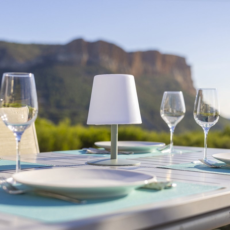 Lampe de table sans fil vert standy mini