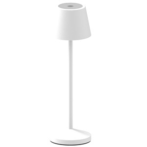 Lampe de table sans fil blanc emily