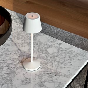 Lampe de table sans fil blanc emily