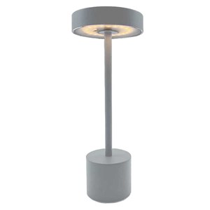 Lampe de table sans fil touch gris roby