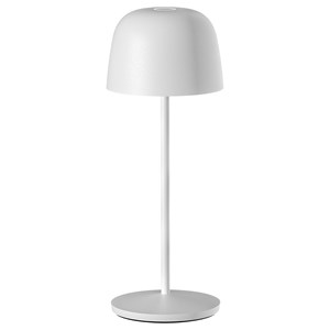 Lampe de table sans fil blanc sophia