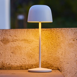 Lampe de table sans fil blanc sophia
