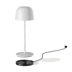 Lampe de table sans fil blanc sophia