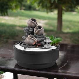 Fontaine d'intérieur jardin zen oasis