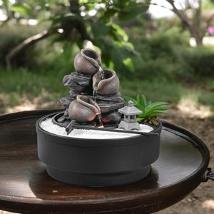 Fontaine d'intérieur jardin zen oasis