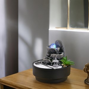 Fontaine d'intérieur jardin zen bogota