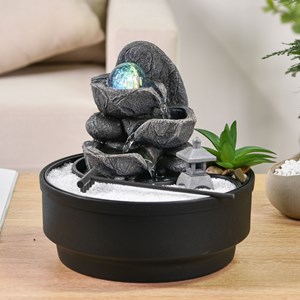 Fontaine d'intérieur jardin zen bogota