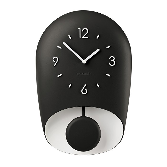 Guzzini - Horloge avec pendule noire guzzini