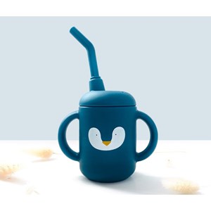 Verre à paille - bleu marine