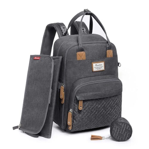 Ruvalino - Sac à dos à langer bébé multifonctions