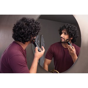 Tondeuse à barbe avec 2 accessoires - mn4x