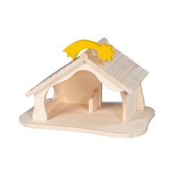 Crèche en bois