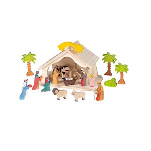 Crèche en bois