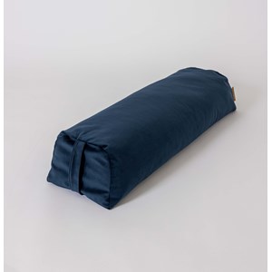 Xl bolster en tissu recyclé - bleu foncé