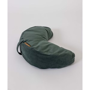 Coussin de méditation demi-lune - vert