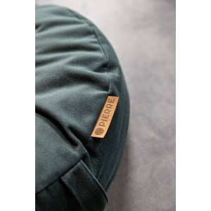 Coussin de méditation demi-lune - vert