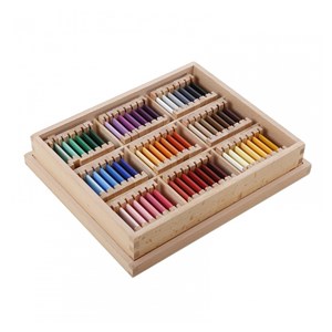 Troisième coffret avec planche